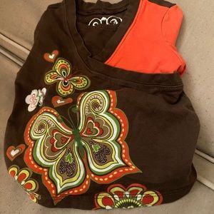 Shirt and long sleeves